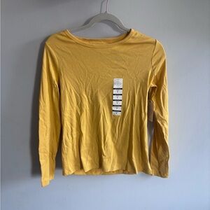 Saint John’s Bay Yellow Long-Sleeve Top
